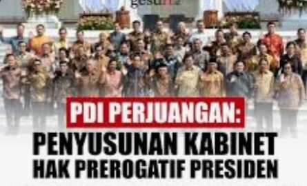 Presiden Terpilih dan Mantra Hak Prerogatif Menjelang Pengangkatan Menteri